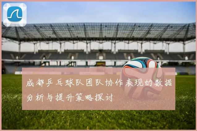 成都乒乓球队团队协作表现的数据分析与提升策略探讨