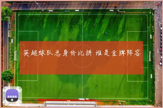 英超球队总身价比拼 谁是金牌阵容